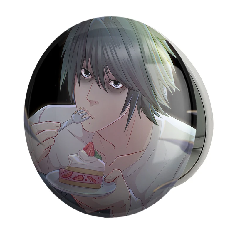 آینه جیبی خندالو طرح ال لاولیت انیمه دفترچه مرگ Death Note مدل تاشو کد 11297 