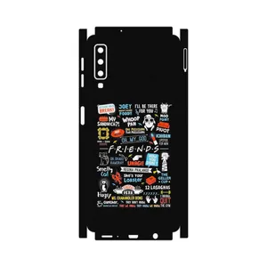 MAHOOT Friends 2-FullSkin Cover Sticker for Samsung Galaxy A7 2018