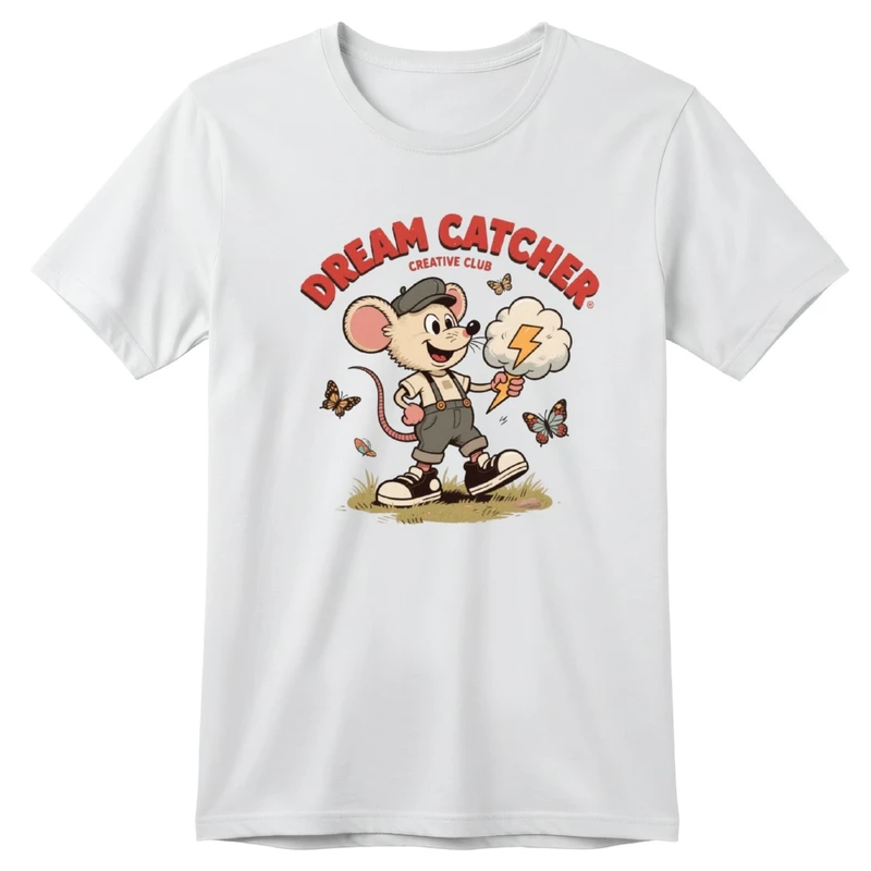 تی‌شرت آستین کوتاه بچگانه مدل موش کد v2 