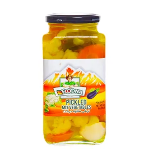 ترشی مخلوط درشت فودنا - 630 گرم