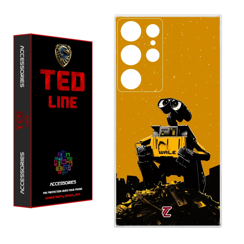 کاور تد لاین طرح ربات والی کد 1133 مناسب برای گوشی موبایل سامسونگ Galaxy S21 Ultra