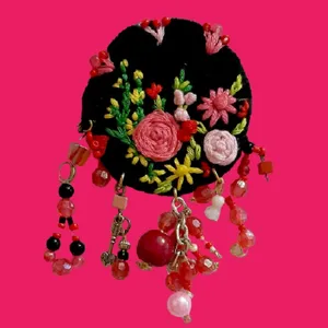 گل سینه زنانه مدل 0068