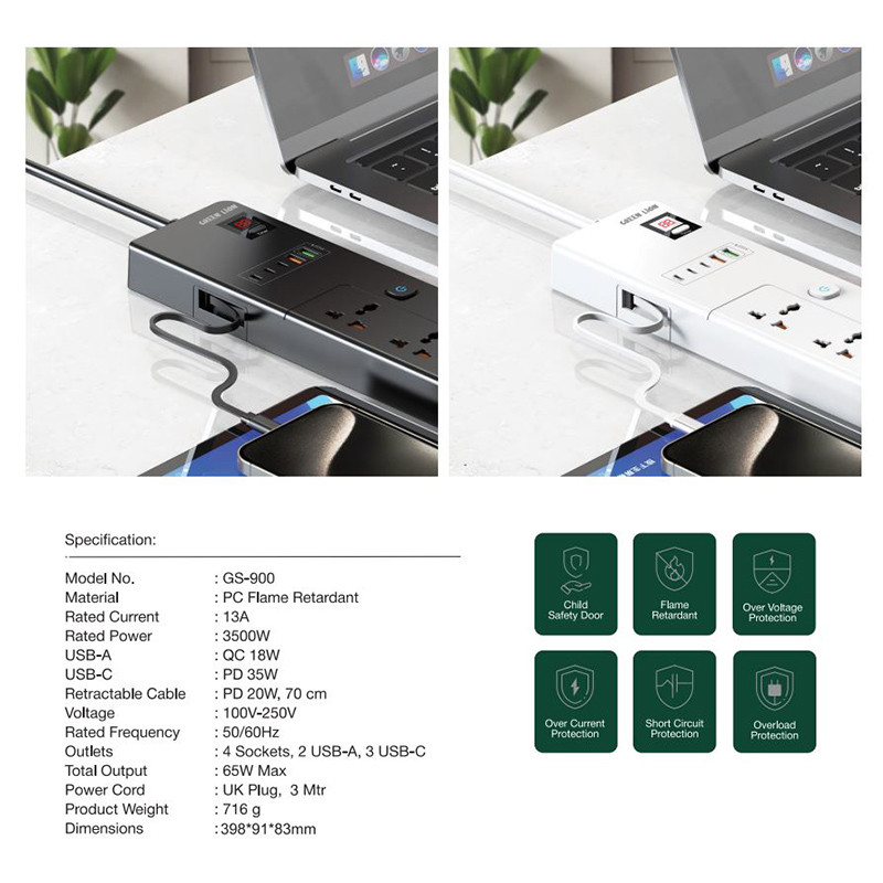 چندراهی برق گرین لاین مدل GS-800