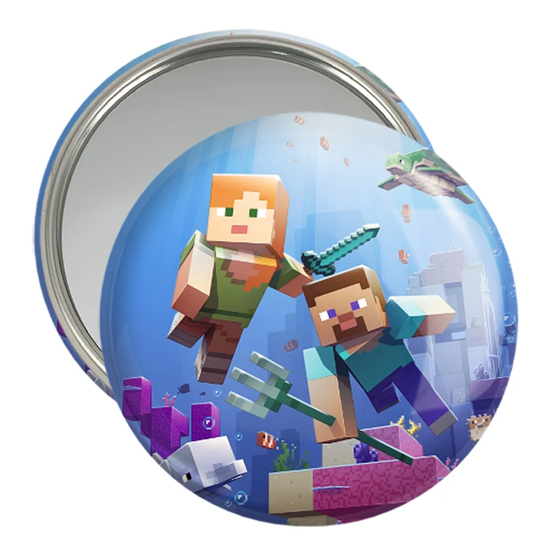 آینه جیبی خندالو مدل بازی ماینکرافت Minecraft  کد 23255