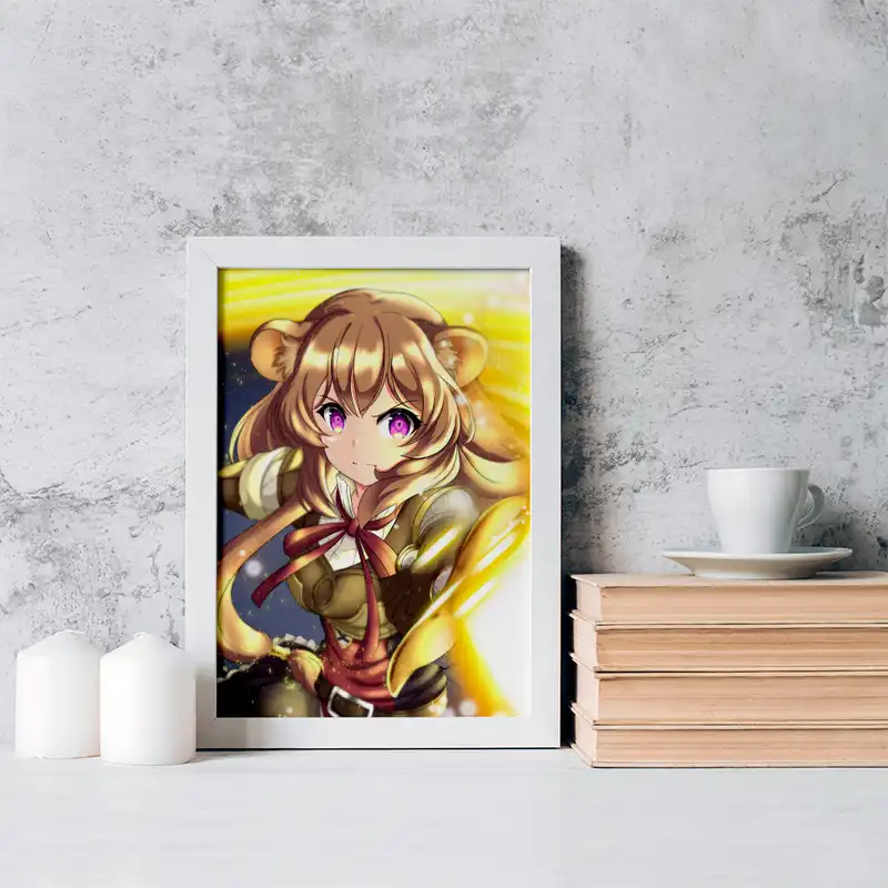 تابلو خندالو مدل رافتالیا انیمه ظهور قهرمان سپر کد 15964