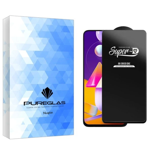 محافظ صفحه نمایش پیور گلس مدل NueGlas SuperD مناسب برای گوشی موبایل سامسونگ galaxy m31s