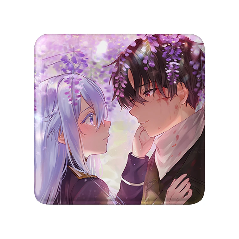 مگنت خندالو طرح میلیزه و شین انیمه 86 مدل مربعی کد 33802