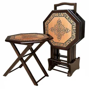 میز عسلی تا شو کد TP444 مجموعه 4 عددی