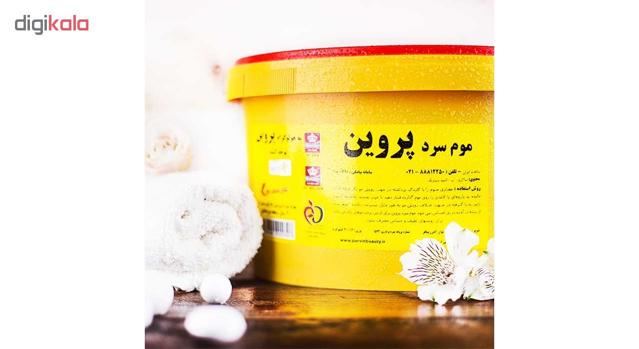 موم سرد پروین مدل HONEY حجم 300 گرم -  - 4