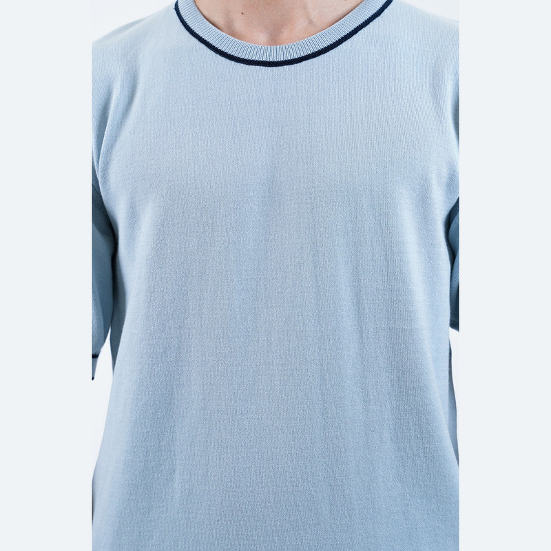 پلیور یقه گرد مردانه پاتن جامه مدل 353021040004999