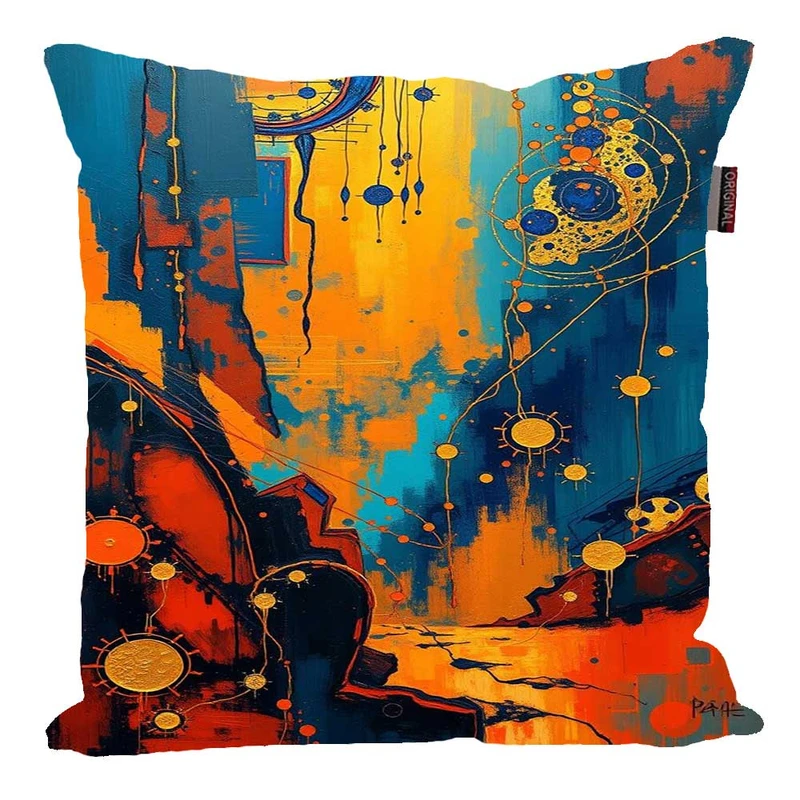 کوسن پاد آفرین مدل فانتزی رنگی مدرن کد 2083