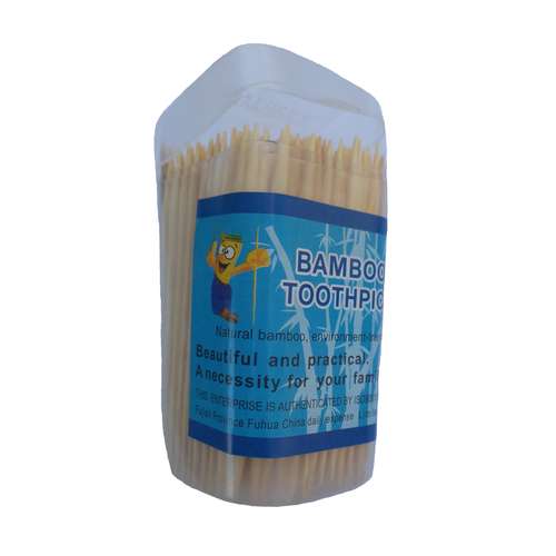 خلال دندان بامبو مدل A01 بسته 200 عددی