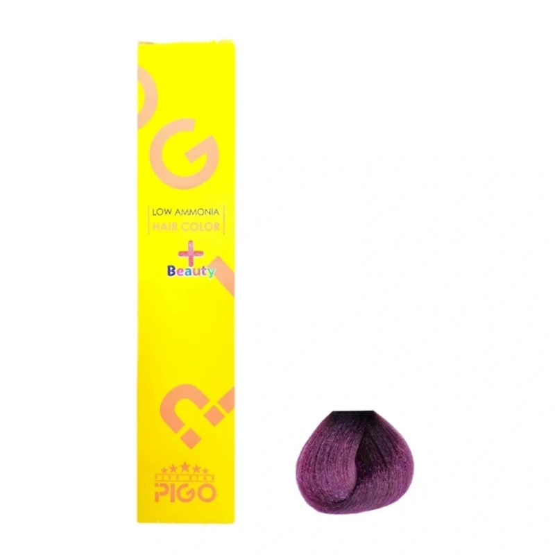 رنگ مو پیگو شماره 7.8 مدل پلاس بیوتی حجم 105 میلی لیتر رنگ شرابی روشن