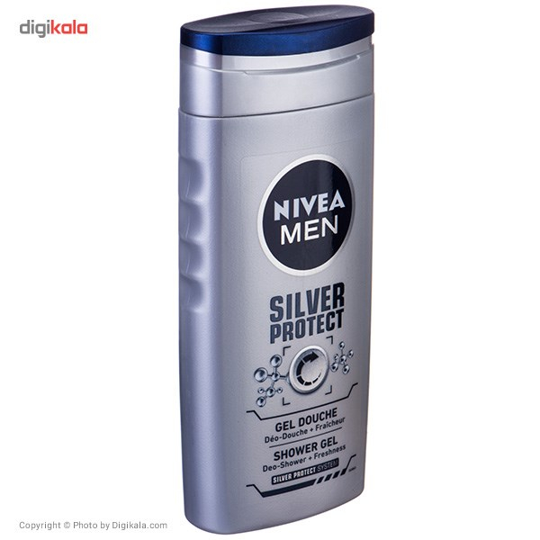 شامپو سر و بدن نیوآ مدل Silver Protect حجم 250 میلی لیتر