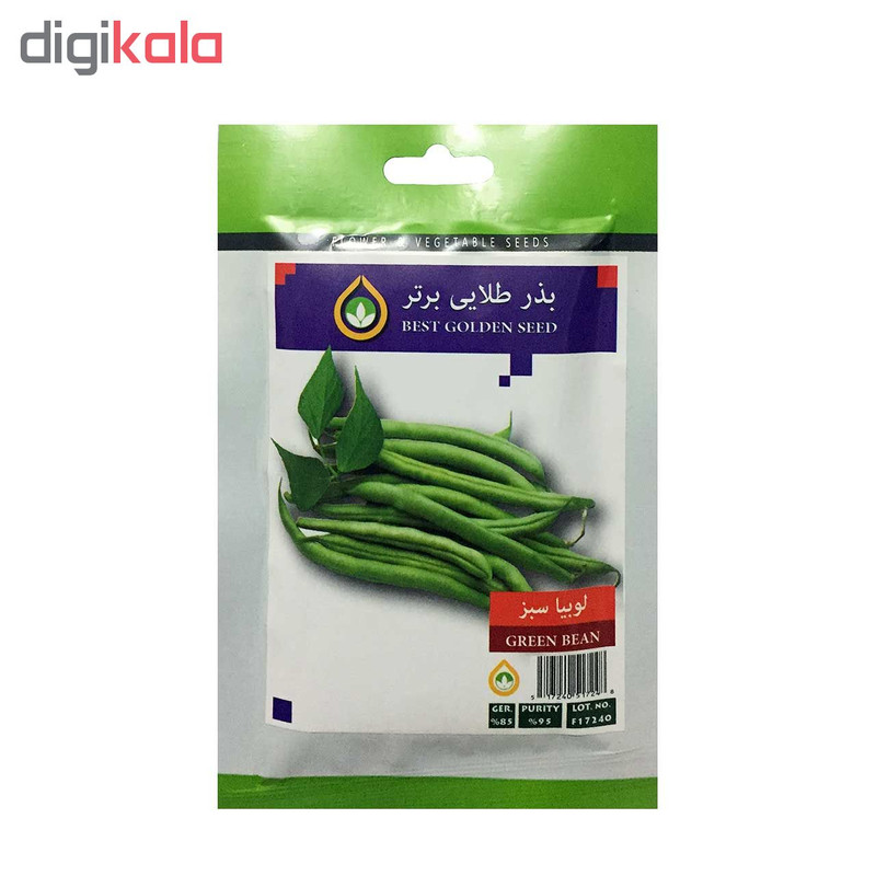 بذر لوبیا سبز بذر طلایی برتر کد BZT-82