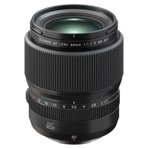 لنز دوربین فوجی فیلم مدل GF80mmF1.7 R WR