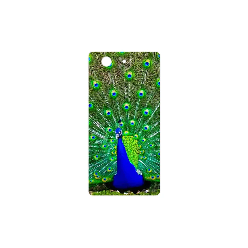 برچسب پوششی ماهوت مدل Peacock مناسب برای گوشی موبایل سونی Xperia Z3 Compact