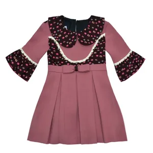 پیراهن دخترانه ماي کيد مدل پرمون