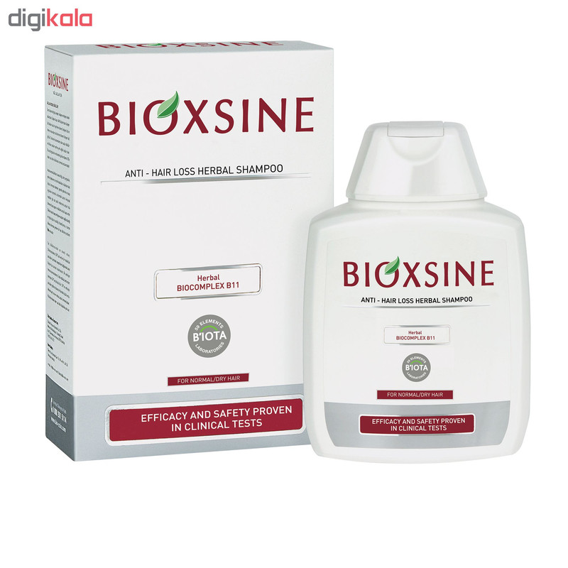 شامپو بیوتا مدل بیوکسین ANTI HAIR LOSS HERBAL حجم 300 میلی لیتر