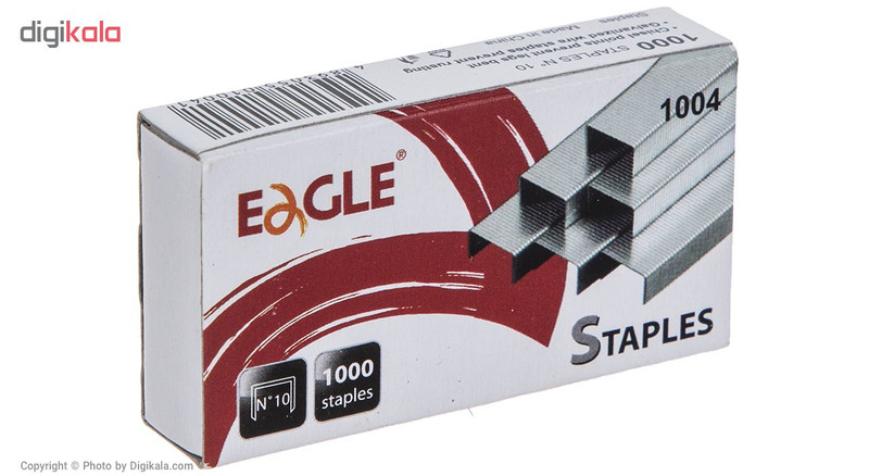 سوزن منگنه ایگل سایز 10 بسته 1000 عددی سوزن منگنه ایگل سایز 10 بسته 1000 عددی