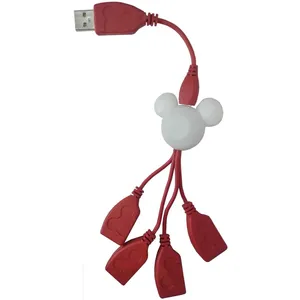 هاب USB چهار پورت جی آر مدل R77