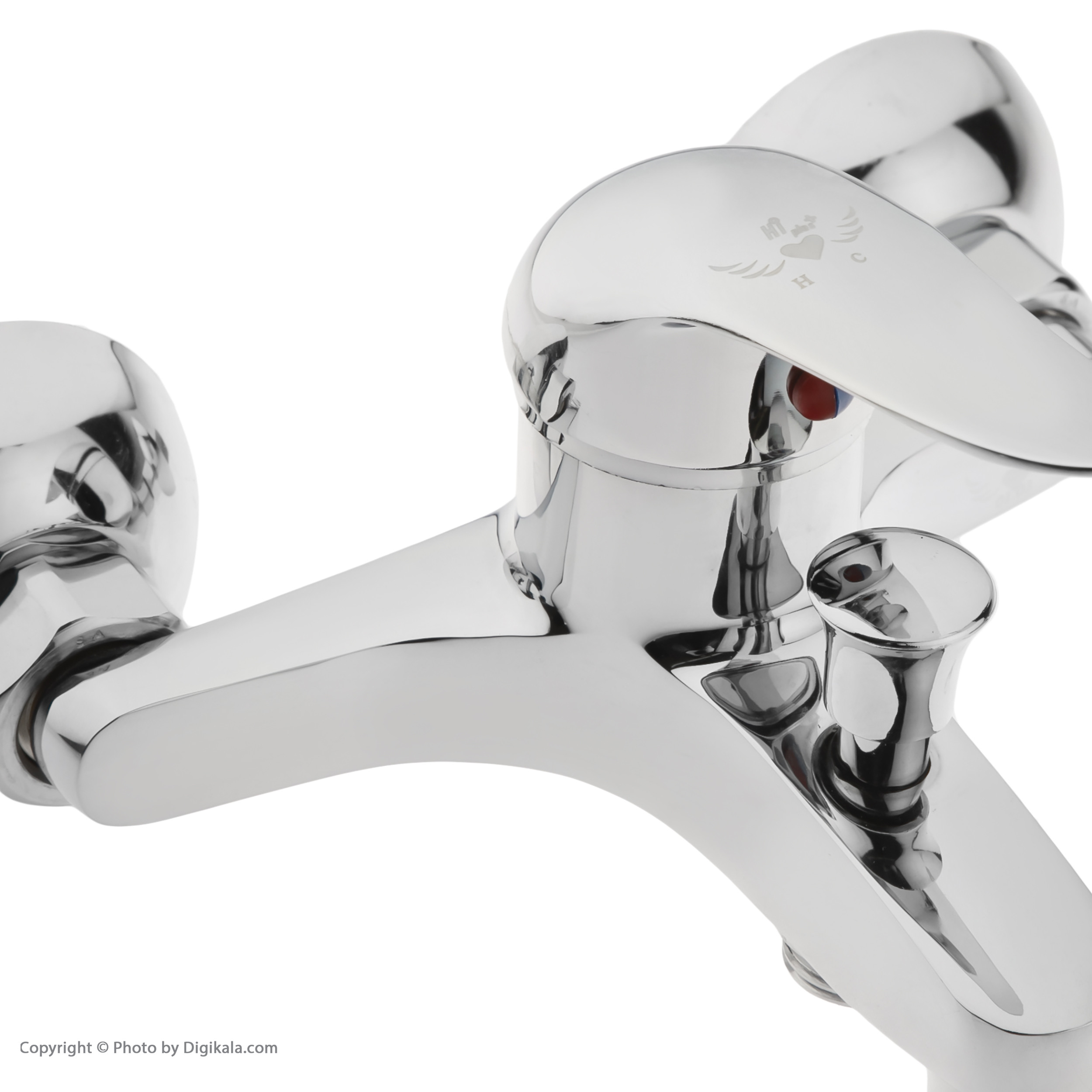 ست شیرآلات های پلاس مدل الماس مجموعه 4 عددی