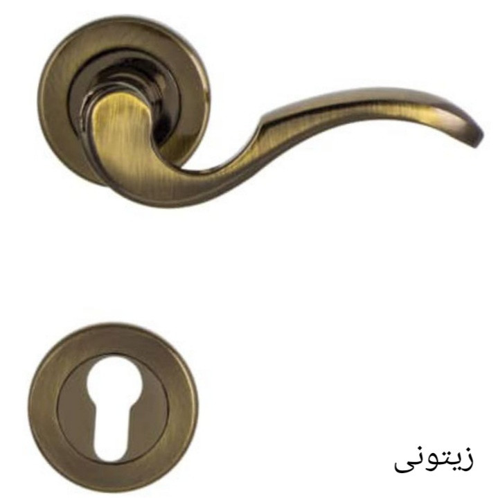 دستگیره در مدل رزت A100 سوییچی بسته 2 عددی