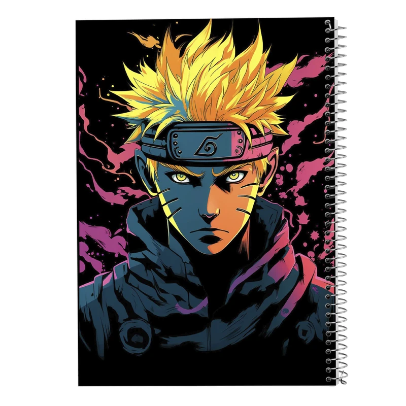 دفتر نت موسیقی 50 برگ مدوپد مدل Naroto کد DF11276