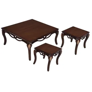 میز جلومبلی و مجموعه ی 2 عددی عسلی کارینو مدل EG315