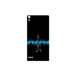 MAHOOT Electric Guitar Cover Sticker for Huawei Ascend P6