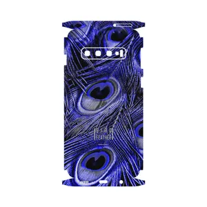 MAHOOT Purple Feather-FullSkin Cover Sticker for Samsung Galaxy S10
