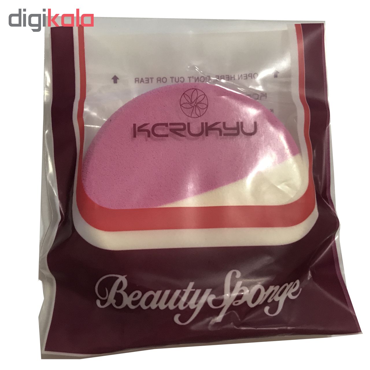 آرایش صورت پد پنکیک کوکوریو مدل beauty sponge