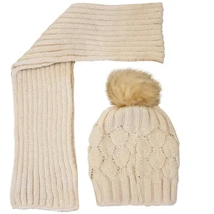 ست کلاه و شال گردن بچگانه مدل sh3