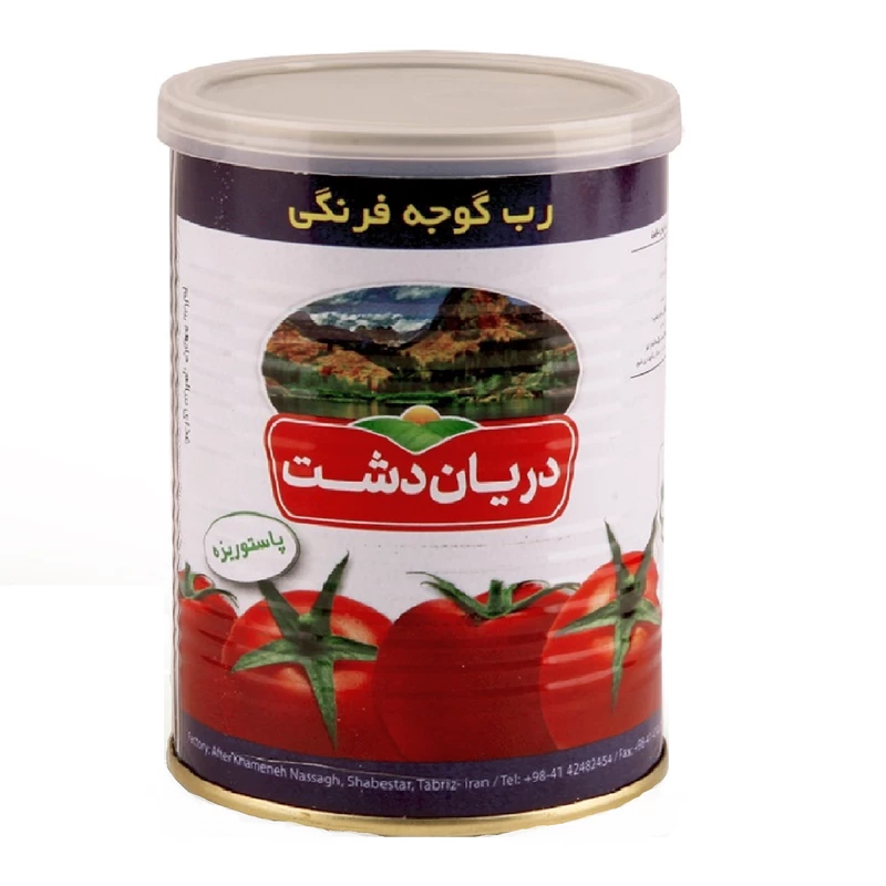 رب گوجه فرنگی دریان دشت - 400 گرم عکس شماره 1