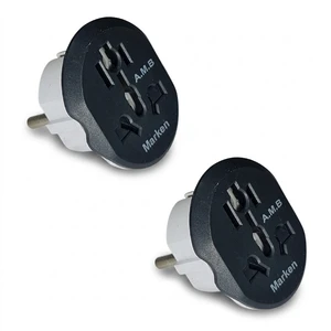 تبدیل دیواری 3 به 2 مارکن مدل a-m-b بسته دو عددی
