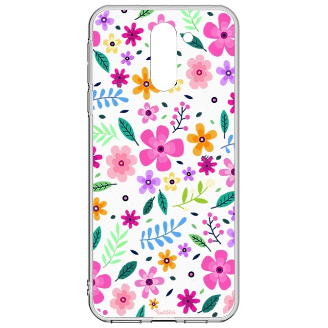 کاور طرح گل مناسب برای گوشی موبایل آنر 6X