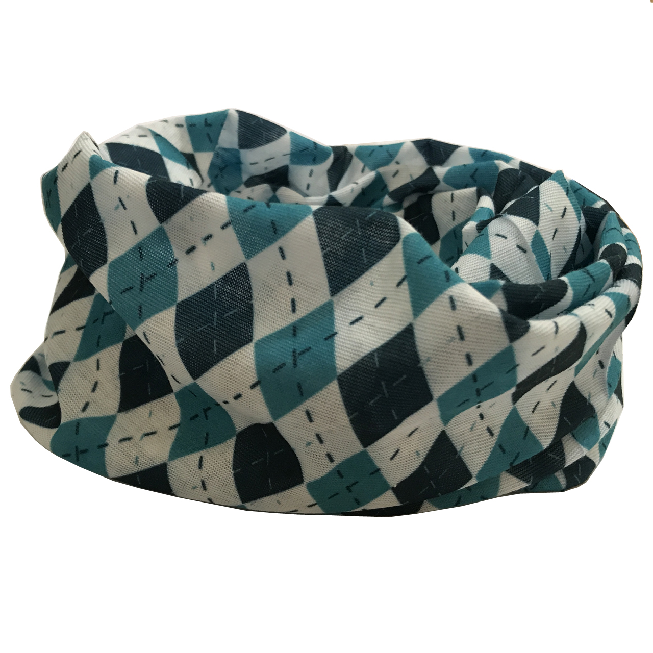 دستمال سر و گردن طرح لوزی