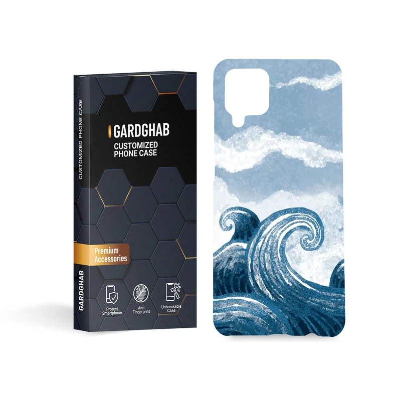 کاور گارد قاب مدل ساده مناسب برای گوشی موبایل سامسونگ Galaxy A12