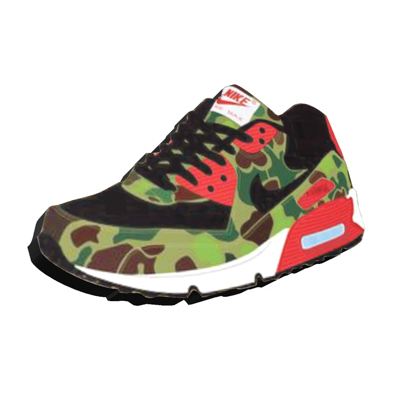 استیکر چوبی مدل Shoe02