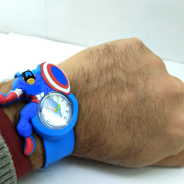 ساعت مچی عقربه ای بچگانه مدل مبارز کد AB1