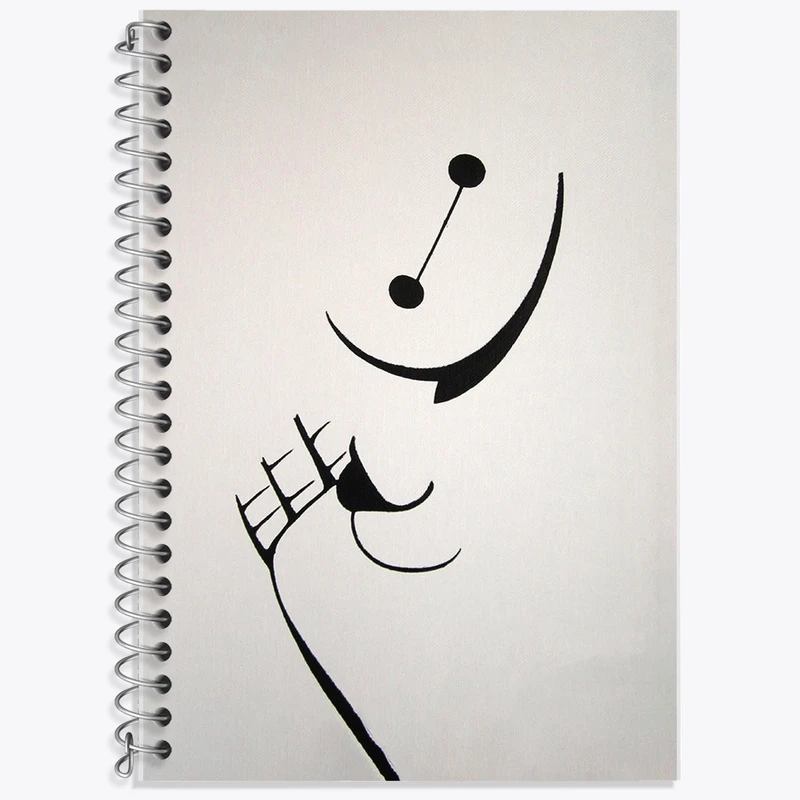 دفتر لغت 50 برگ خندالو طرح انیمیشن بای مکس کد F1747