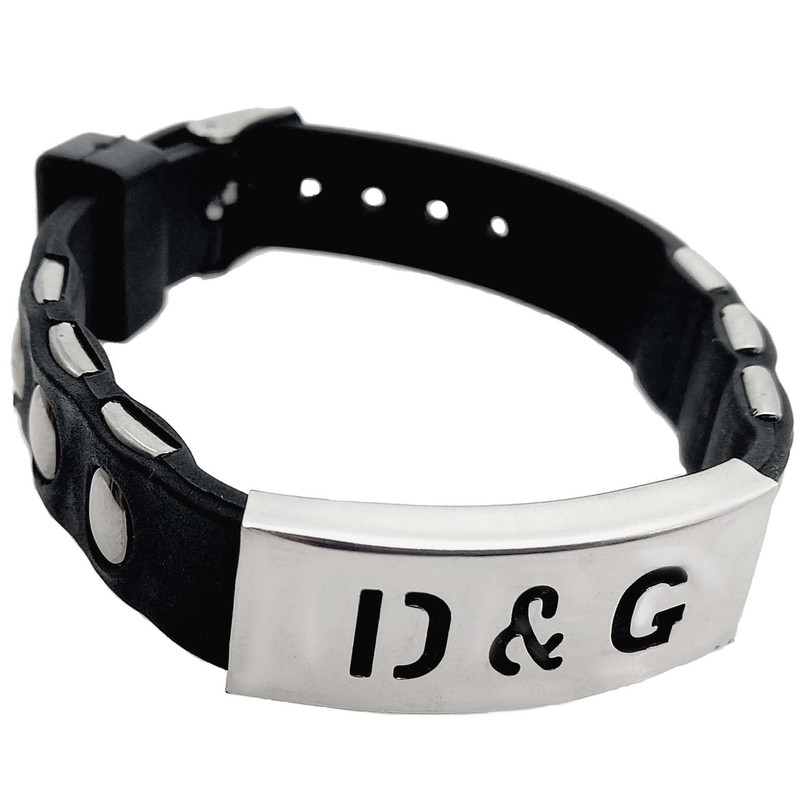 دستبند مردانه طرح سه پین مدل ساعتی کد 780DSM