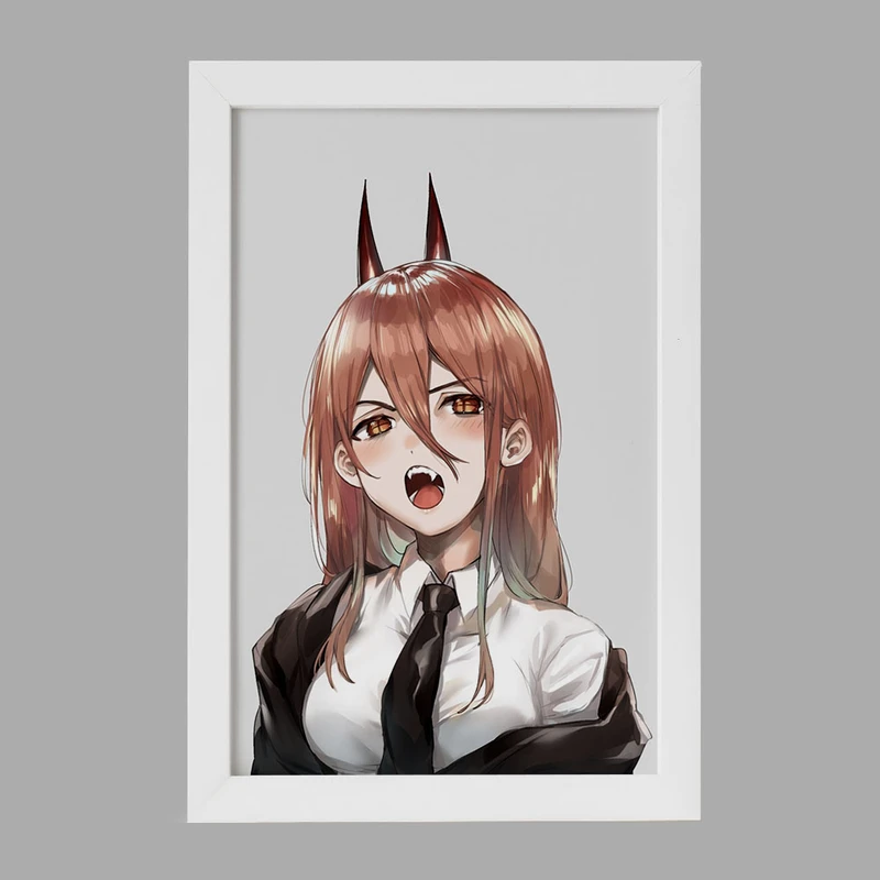 تابلو خندالو مدل پاور انیمه مرد اره ای کد 22316