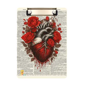 تخته شاسی بانیبو طرح قلب کد 2743  سایز a4