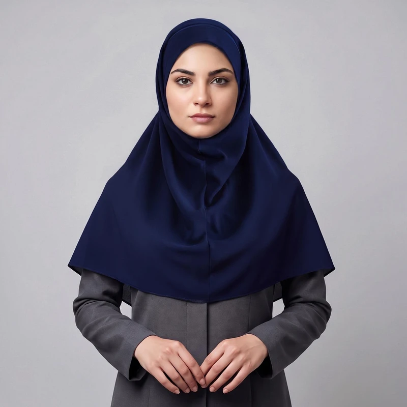 مقنعه حجاب فاطمی کد hjb1260