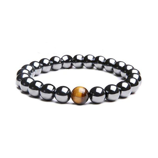 دستبند ذاریات مدل Tiger eye کد 36