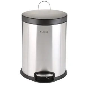 سطل زباله سام ست مدلF طرح  استوانه ای کد 45138 ظرفیت 16 لیتری