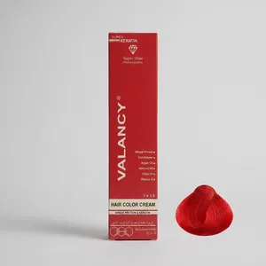 رنگ مو والانسی سری واریاسیون مدل واریاسیون قرمز آتشین شماره E15