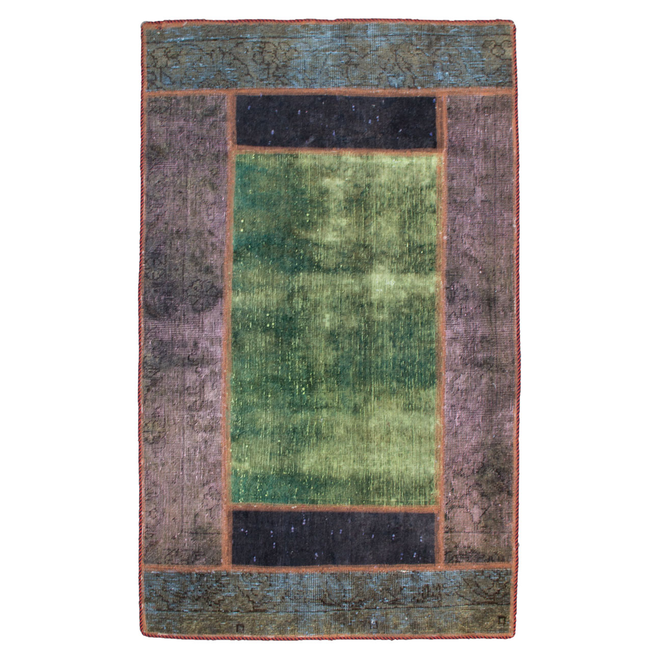 فرش دستباف وینتج یک متری کد 761