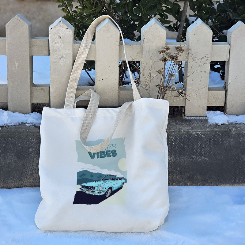 ساک خرید خندالو مدل Summer Vibes کد H1643